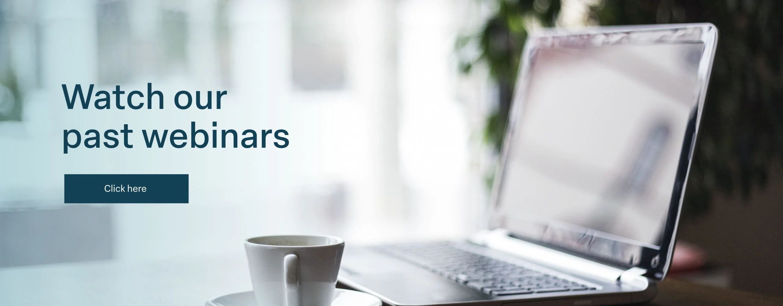 Webinars banner