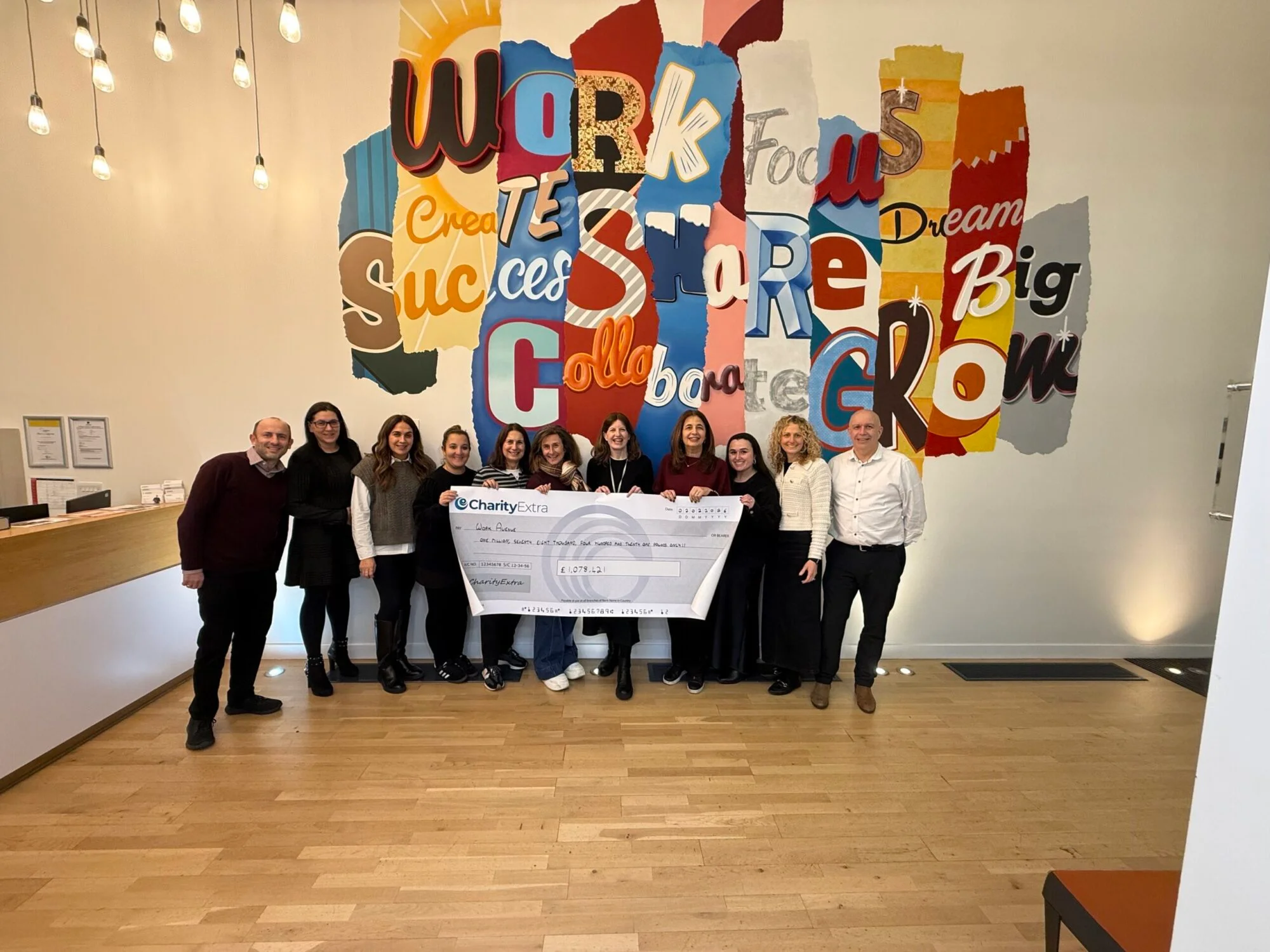 Thank you for helping us raise a record amount